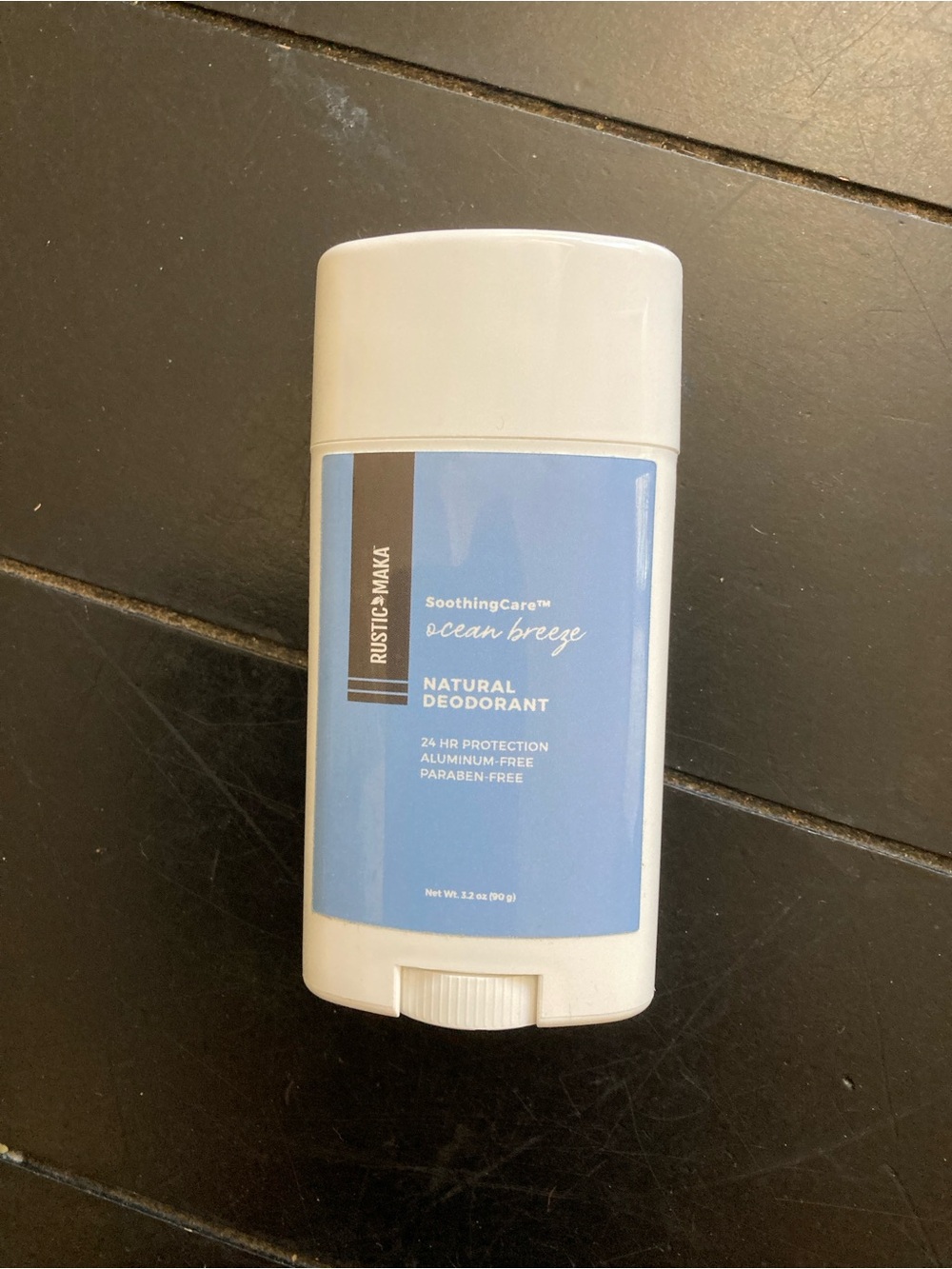 Ocean Breeze Natural Deodorant - White/Blue